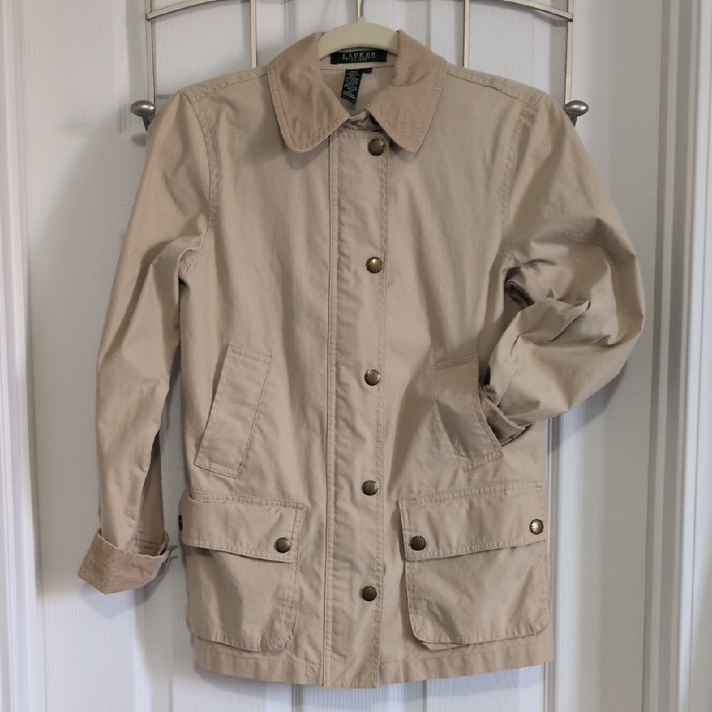 Lauren Ralph Lauren Petite Barn Jacket EUC